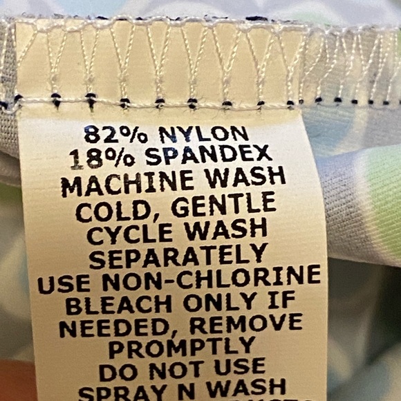 Katherine Way NWT Women’s Dress Carmel Style Halter Size S Geometric Blue Green - Picture 9 of 10